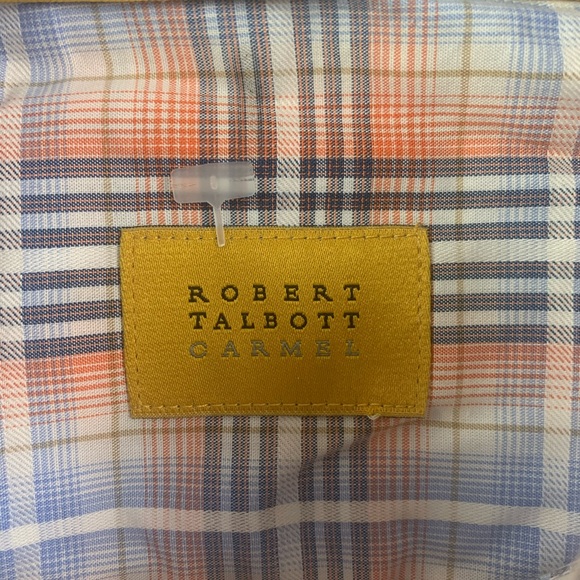 ROBERT TALBOTT Carmel Mens  Cotton Shirt Size M - Picture 7 of 7
